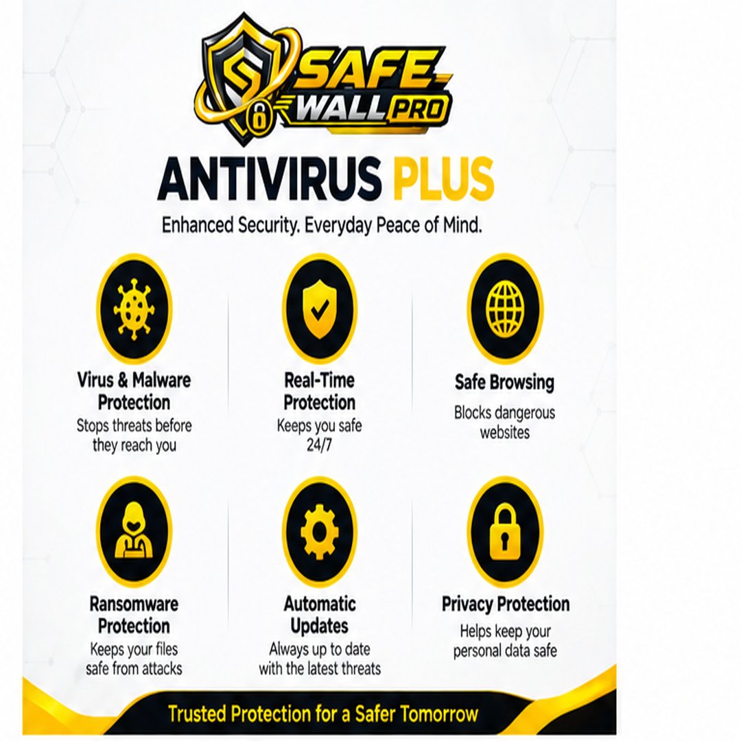 Safe Wall Pro Antivirus Plus (3 Devices / 1 Year) - Image 2