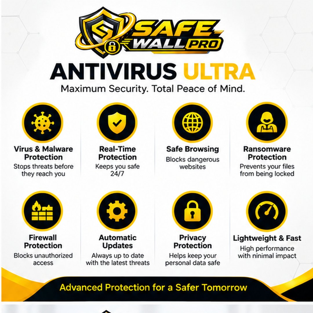 Safe Wall Pro Antivirus Ultra (10 Devices / 2 Years) - Image 2