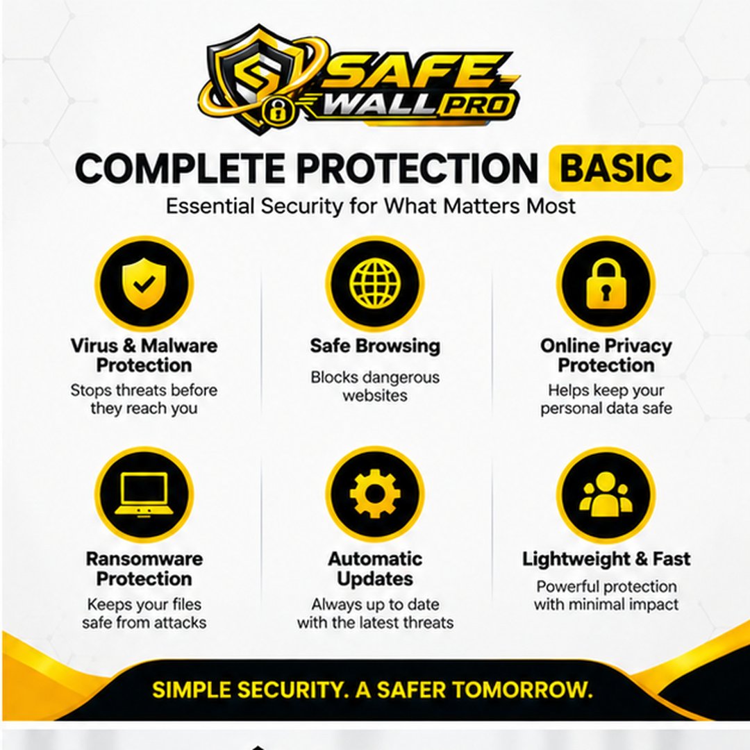 Safe Wall Pro Complete Protection Basic (3 Devices / 1 Years) - Image 2