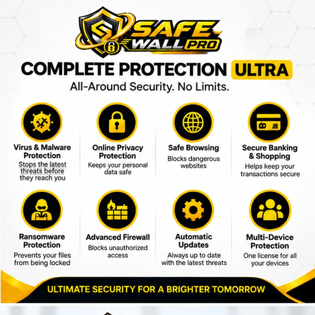 Safe Wall Pro Complete Protection Ultra (20 Devices / 3 Years) - Image 2
