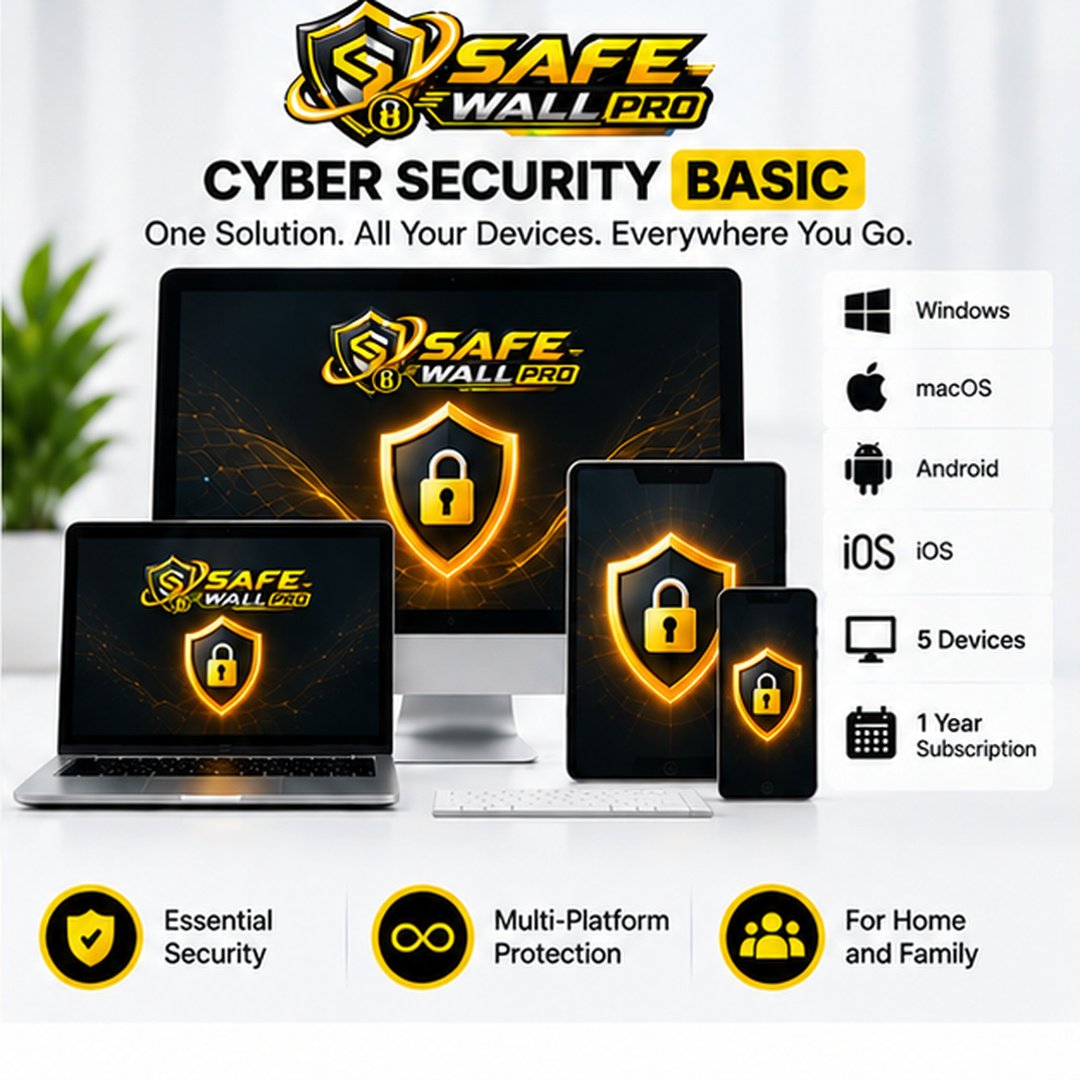 Safe Wall Pro Cyber Security Basic (5 Devices / 1 Years) - Image 4