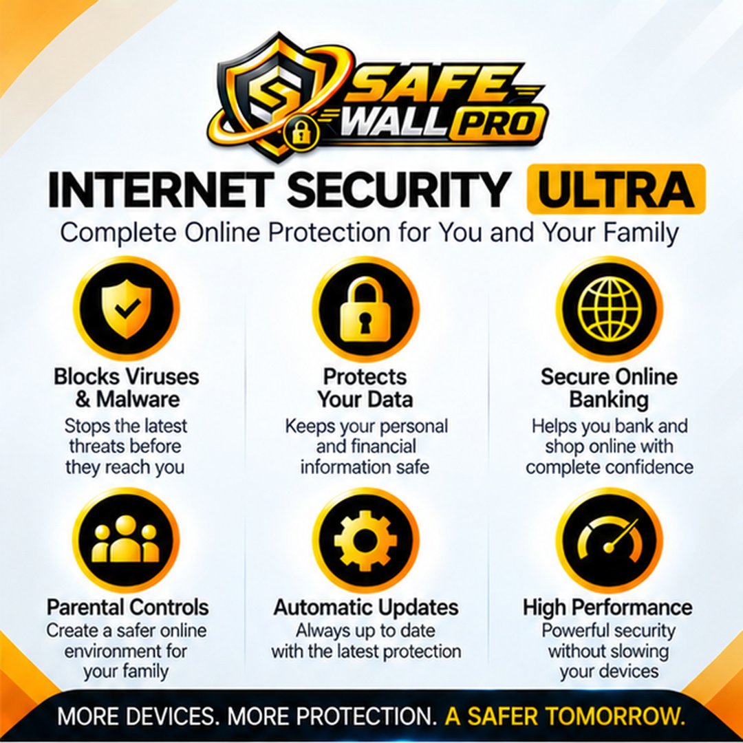 Safe Wall Pro Internet Security Ultra (10 Devices / 2 Years) - Image 2